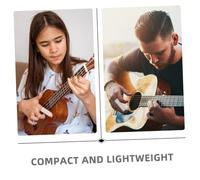 Toddmomy 6 Piezas Guitar Glass Slide Ergonomic Finger Sliders For Acoustic Electric Guitars Transparent Lightweight For Precision Playing