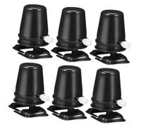 Toddmomy 6 Piezas Movimiento de Reloj de Plástico para Robot DIY Compacto y Manual para Juguetes de Construcción y Robótica para Reloj de Cuerda Negras