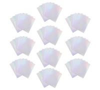 Toddmomy 60 Pegatinas para señuelos de Pesca DIY, calcomanías Adhesivas holográficas láser de Escamas de pez de 4x3'' para Cebo de Pesca DIY, Cinta Reflectante para renovación de señuelos.