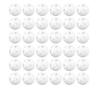 Toddmomy 60 Piezas Sonajero de Peluche Insertos de Plástico para Juguetes Bolas de Sonajero para Manualidades de Recién Nacidos para Bebés
