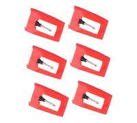 Toddmomy 6piezas Aguja Para Tocadiscos De Vinilo y Fonógrafo Aguja De Repuesto Para Tocadiscos Vintage De Repuesto Para De