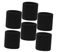 Toddmomy 6piezas Muñequeras Deportivas Elásticas y Transpirables Unidades Para Entrenamiento y Protección Muñeca Para Deportistas
