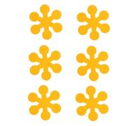 Toddmomy 6piezas Pegatinas Antiadherentes Para Bañera Unidades Antideslizantes Para Suelo De Ducha Resistentes Al Agua