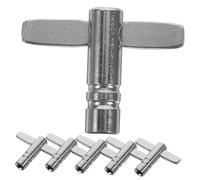 Toddmomy 6piezas Teclas De Batería Regulador De Afinación De Batería Para Instrumentos De Percusión Ajuste De Fácil