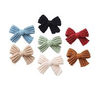 Toddmomy 7 Piezas Horquilla De Lazo Clips Mini Pasadores Cabello Arco Chicas Horquilla Barretas Pequeño Alfiler Pasadores De Pelo Pasadores Para Niñas Pasadores De Niñas Hierro