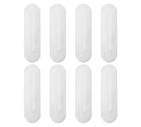 Toddmomy 8 Ganchos Adhesivos Paquete de 8 Piezas de Plástico Blanco Enrollador Seguro para Estores para Cuerda de Cortina en Habitaciones y Restaurantes