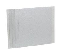 Toddmomy 8 Piezas Placa de Mica para Microondas de 13 Cm, Aislamiento Térmico y Ahorro de Espacio, Adecuado para Cocinas y Salas de Descanso en Oficinas, Color Plata