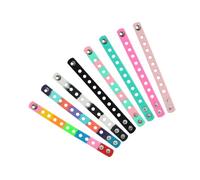 Toddmomy 8 Piezas Pulsera De Silicona Condujo Delirio Pulseras Para La Piel Pulseras Ajustables Pulseras Multifunción Pulseras De Silicona Para Adolescentes Gel De Sílice