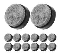 Toddmomy 80 Piezas Pies de Fieltro Antideslizantes. Protectores de Suelo para mueblesjuntas Consejos para Las Patas de la Silla Protectores de Piso para Patas de Muebles Black