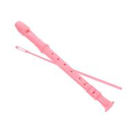 Toddmomy 8agujero Instrumento Musical De Flauta De Contralto Con Purpurina Para Principiantes Incluye Paño y Varilla De Limpieza Color