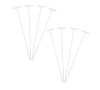 Toddmomy 8piezas Barras De Hierro para Puertas Correderas Barras De Alambre Prácticas para Puerta De Jaula De Pájaros para Exteriores