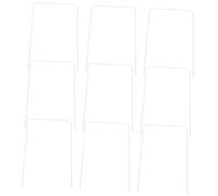 Toddmomy 9 Piezas Juego De Croquet Al Aire Equipo De Gateball Ventanillas De Croquet Accesorio De Croquet Arcos De Alambre De Croquet Aros De Croquet De Metal Cuadrado Planchar