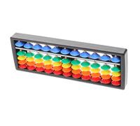 Toddmomy Ábaco De 5 Colores con Cuentas Números Aritmética Cuadrado Miniábaco Contadores Matemáticos Ábaco Conteo Cálculo Ábacos De Cuentas De Plástico