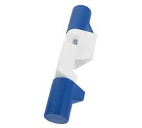 Toddmomy Abrazadera de Cabeza de Doble Tornillo para Laboratorio, Soporte de Pinza Ajustable de Metal y Plástico Diseño Cruzado para Equipos y Varillas en Investigación