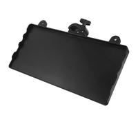 Toddmomy Abrazadera para Bandeja de Soporte de Micrófono Diseño Alargado, Bandeja de Plástico Resistente para Partituras Grandes, Organizador Multifuncional para Estudio y Actuaciones