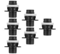 Toddmomy Adaptador de Válvula de Aire Inflable 6 Unidades Conector de Boquilla de Válvula de Bomba de Alta Presión para Paddleboard Kayak y Bote Inflable Sellado Hermético para Inflado