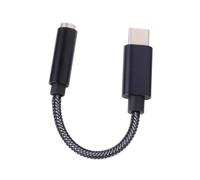 Toddmomy Adaptador Tipo C Jack para Auriculares Dac Digital de Audio Compacto y Portátil Compatible con Auriculares Tipo C y Cable de Audio Diseño Resistente y Alta Fidelidad