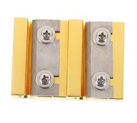 Toddmomy Afeitadora Portátil Para Clavijas De Violín Herramienta Duradera De Doble Orificio Para Lutieres Preciso y Resistente Compacto y Fácil De Limpiar Color Dorado