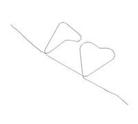 Toddmomy Alambre de Hierro Memoria de Alta Temperatura para Trucos de Predicción y Ilusionismo, Accesorio de Truco Divertido y Cable de Memoria, Juguete Portátil para Fiestas