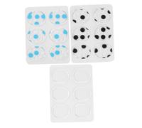 Toddmomy Alfombrillas Autoadhesivas de Silicona 18 Piezas para Batería Amortiguadores Silenciosos Función de Reducción de Ruido para Instrumento de Percusión