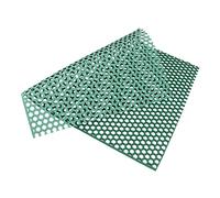 Toddmomy Almohadilla para Jaula De Perro Drenaje, Placa De Limpieza De Plástico Verde, 30x45 Cm, Alfombra De Aislamiento para Mascotas, Accesorio para Jaulas De Perros