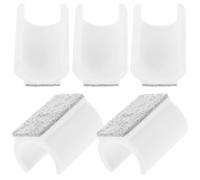 Toddmomy Almohadillas Tubulares para Patas de Sillas Forma de U Fieltro de Lana Blanco 25Mm 5 Piezas Reutilizables Antideslizantes y Resistentes para Muebles Ideales para Sillas Tipo y
