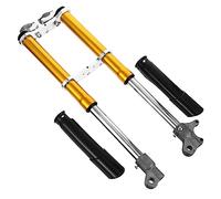 Toddmomy Amortiguador Delantero De 2 Tiempos Horquillas De Bicicleta De 21 Pulgadas Horquilla De Suspensión Horquillas De Pit Bike Bikes Bikes Acero Inoxidable Viajar Carrera Primavera