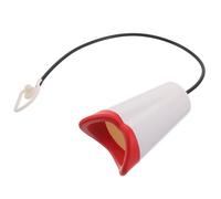 Toddmomy Amortiguador Insonorizante de Canto Profesional de Plástico Blanco Diseño Compacto para Entrenamiento Vocal en Casa y Viajes para Cantantes y Actores