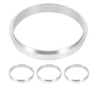 Toddmomy Anillos Selladores de Aluminio 95 a 90 Mm para Máquina de Sellado de Vasos de Bebidas, Adaptador Borde Alto para Tazas de Plástico y Papel, 4 Piezas para Uso Comercial