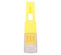 Toddmomy Atrapa Insectos Portátil para Exteriores, Capturador de Arañas y Abejorros de Plástico, Herramienta Manual Amarilla para Captura Segura, 1 Pieza, Adecuado para Control de Insectos