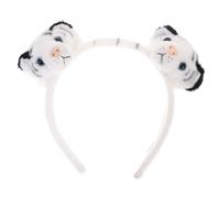 Toddmomy Banda De Pelo De Animal Simulada Accesorio De Cosplay De Animales Diadema Borrosa Selva Diademas De Animales Orejas De Venado Venda Fiesta Jirafa Algodón