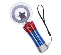 Toddmomy Barra Luminosa De Estrella Brillante Brillantina Interior Varitas Juguete De Colores Mini Varita De Luz Vistoso Encender Varita Led Intermitente Azul El Plastico