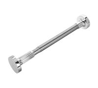 Toddmomy Barra Soporte Ajustable de Acero Inoxidable 27 Mm, Telescópica 35-50 Cm para Fregadero bajo Encimera, Pata de Soporte Resistente para Cocina y Baño, Accesorio Reparación Fregadero