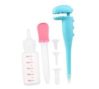 Toddmomy Biberones para Mascotas con Tetinas de Reemplazo Diseño Optimizado para Alimentación y Administración de para Cachorros Gatitos y Pequeños Animales Portátil y Fácil de Usar