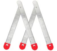 Toddmomy Bisagras para Escalera Plegable de 47 Cm Accesorio de Aluminio Galvanizado Piezas para Escalera de Mano Ligera Soporte Fijo Junta Estable y Ático