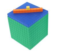 Toddmomy Bloques Matemáticos de Espuma para Set de Aprendizaje Manipulativos Educativos de Base para Matemáticas para Educación Preescolar Fomentando el Desarrollo Cognitivo y Numéricos