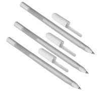 Toddmomy Bolígrafos de Rotulador, Set de 3 en Plástico Blanco, No se Borran Fácilmente, para Uso en Permanente y Procedimientos Quirúrgicos