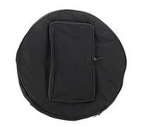 Toddmomy Bolsa Acolchada Para Caja De Batería 13-14 Pulgadas Negra, Estuche De Transporte Resistente Para Instrumentos De Percusión, Material Seguro y Diseño Portátil Para Actuaciones y Uso Exteriores