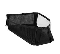 Toddmomy bolsa colgante para guardar el cochecito Titulares organizador de cochecito utilidad cesta de almacenamiento de cochecito bolsa organizadora debajo del cochecito tela oxford Negro