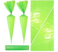 Toddmomy Bolsa de Lechada para Baldosas 50 Unidades Verde, Aplicador Resistente de Ldpe para Juntas de Mampostería y Cemento en Proyectos de Albañilería