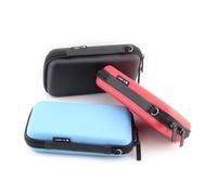 Toddmomy Bolsa Organizadora Electrónica para Viaje con Divisores Ajustables y Bolsillo Interior con Cremallera Resistente y Portátil Color Rojo