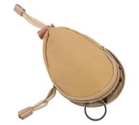 Toddmomy Bolsa para Llaves de Casa en Tela Oxford Resistente Color Caqui, Diseño Compacto para Uso al Aire Libre y Trabajo, Almacenamiento Seguro y Portátil