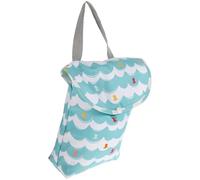 Toddmomy Bolsa para Pañales Ligera y Resistente de Poliéster Diseño de Dibujos Animados, Asa y Botón a Presión, Adecuado para Colgar en Pomos o Barras en Guarderías