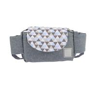 Toddmomy Bolsa Para Pañales Organizador Para Cochecito Gris Azul Para Mamá Almacenamiento Multifuncional Para Cochecito Uso Exterior Práctico y Para Padres 1 Unidad