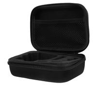 Toddmomy Bolsa Pequeña para Cámara Deportiva y Accesorios para Exteriores, Estuche Rígido Negro Portátil Compatible con Gopro 8/9/10/11, Almacenamiento Compacto con Cremallera para Viaje