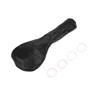Toddmomy Bolsa Portátil para Mandolina de Tela Oxford con Juego de Cuerdas, Funda Ligera y Resistente para Transporte Manual, Almacenamiento y Protección de Mandolinas, Accesorios