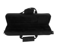 Toddmomy Bolsa Protectora para Flauta Negra de Tela Oxford Cremallera, Diseño Simple y Funcional Adecuado para Transporte y Almacenamiento Práctico