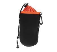 Toddmomy Bolsa Protectora para Lentes DSLR Resistente y Compacta Funda Acolchada Negra para Cámara Organizador Portátil para Viajes y Uso Diario