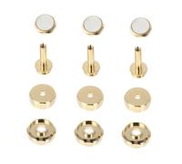 Toddmomy Botones a Presión para Trompeta de Cobre Blanco, Hebillas para Pistones Accesorio Musical, Diseño Resistente para Músicos E Instrumentos de Viento