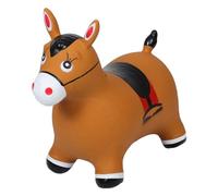 Toddmomy Caballo de Juguete Hinchable para Saltarín de Actividades Interiores y Exteriores Coordinación Robusto Soporta Peso
